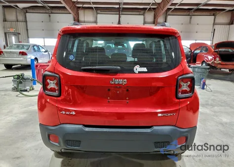 2015 Jeep Renegade Sport from USA, damaged, VIN ZACCJBAT9FPC38348